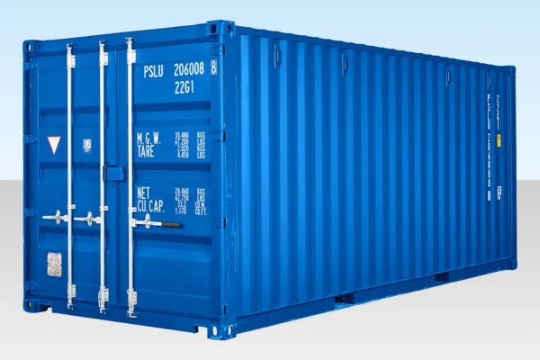 20Ft Shipping Container (One Trip) - Blue