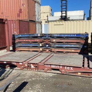 20Ft X 8Ft Used Flat Rack Shipping Containers