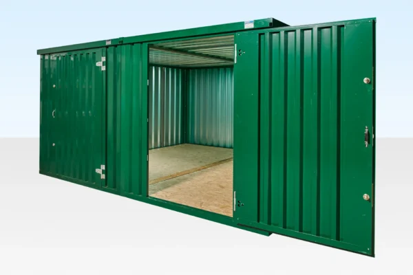 3M X 4.2M Side Linked Flat Pack Container Bundle (Powder Coated)