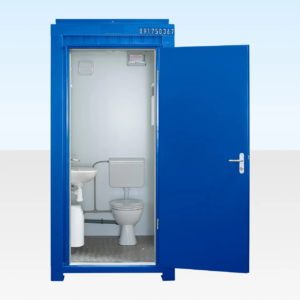 5Ft x 4Ft Single Mains Toilet (Blue)