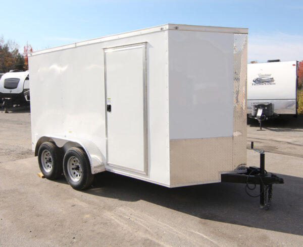 Titanium Cargo Trailers 6×12 Tandem Axle Enclosed Trailer