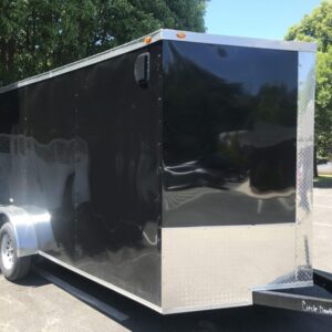 Xtreme Cargo Black 7×14 Enclosed Trailer