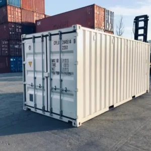 20ft shipping container (one trip) – white