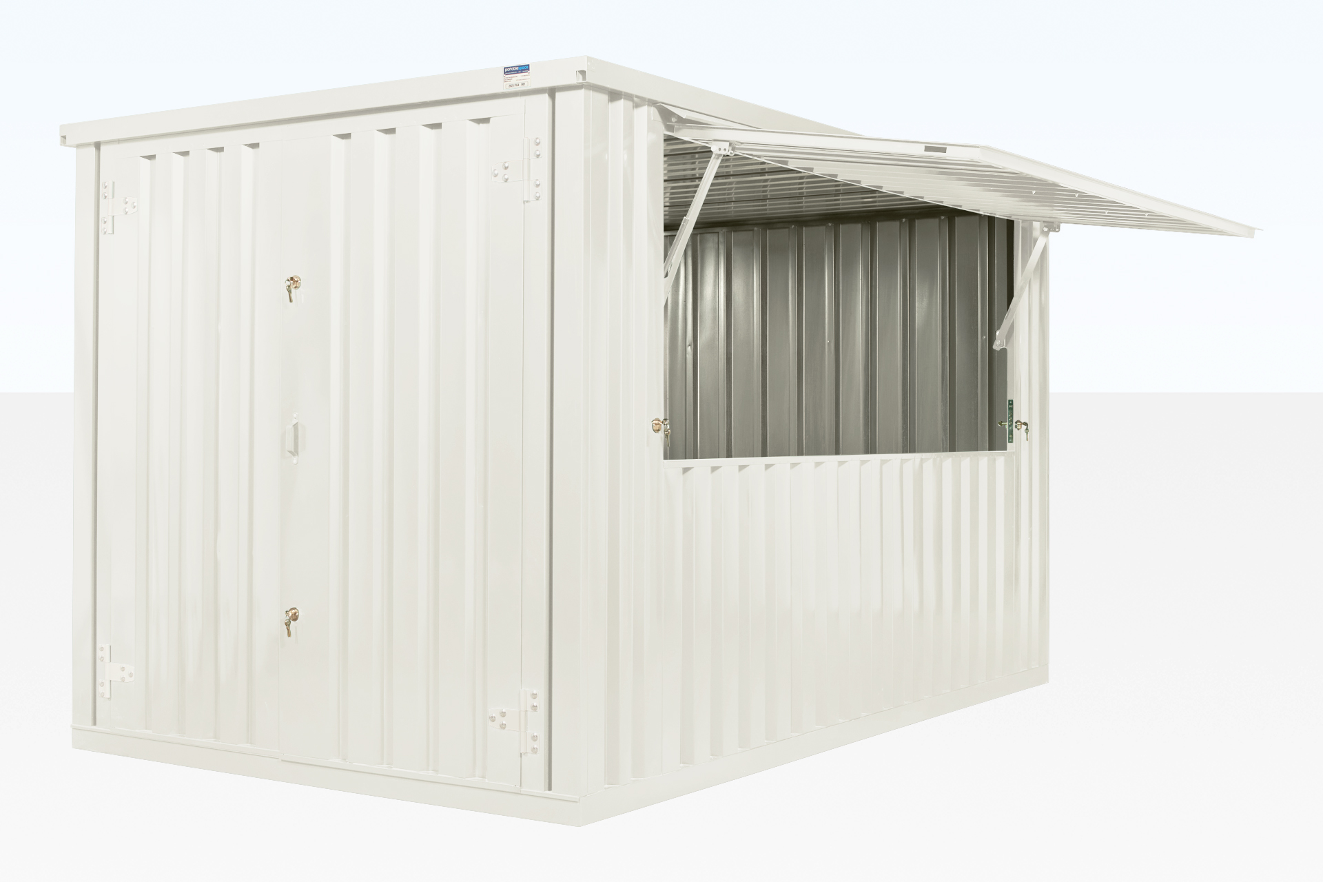4m flat pack kiosk