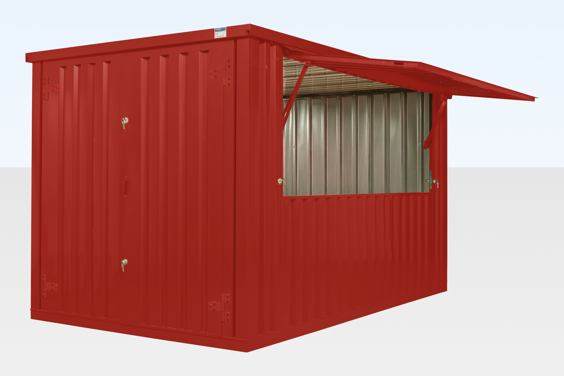 4m flat pack kiosk