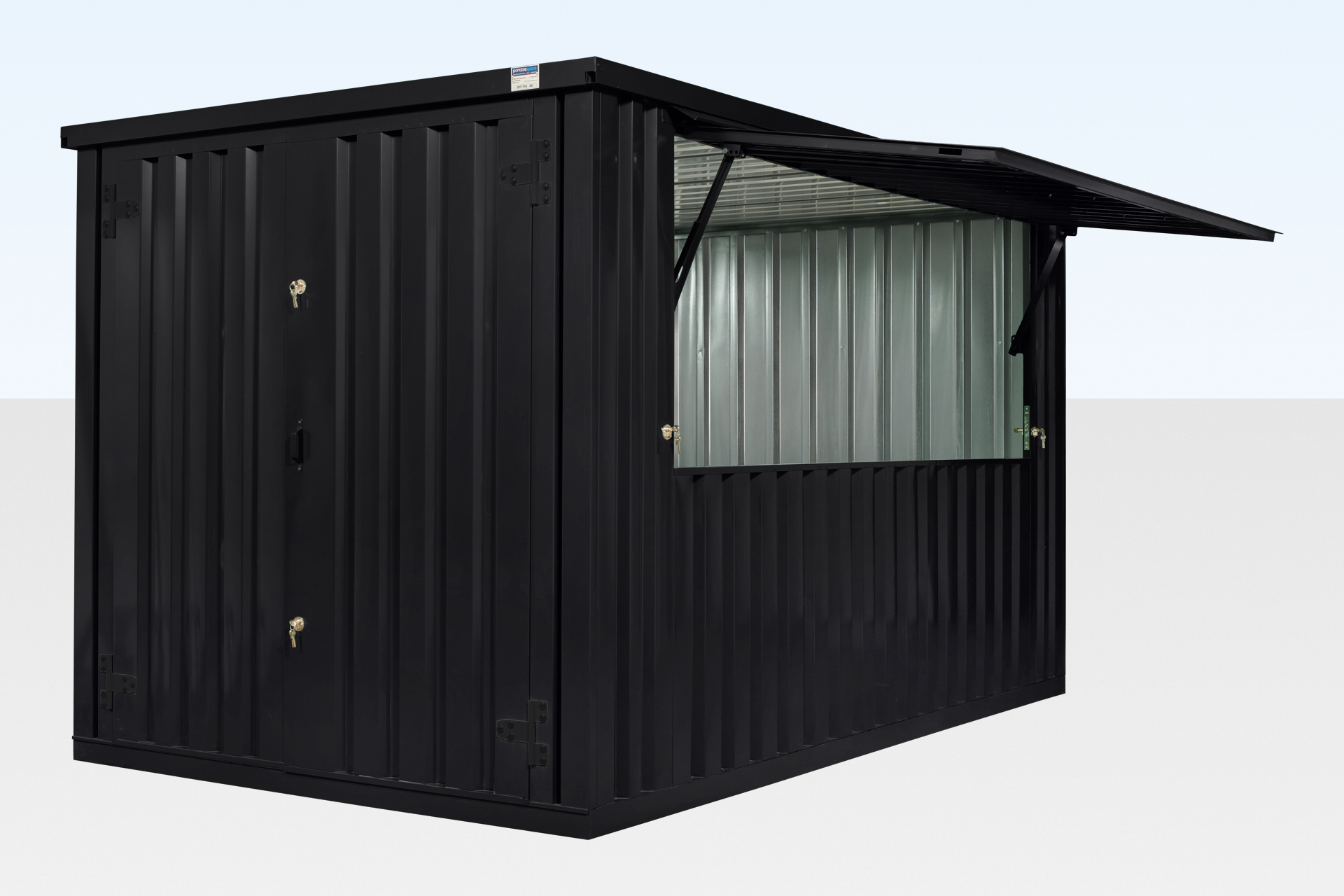 4m flat pack kiosk