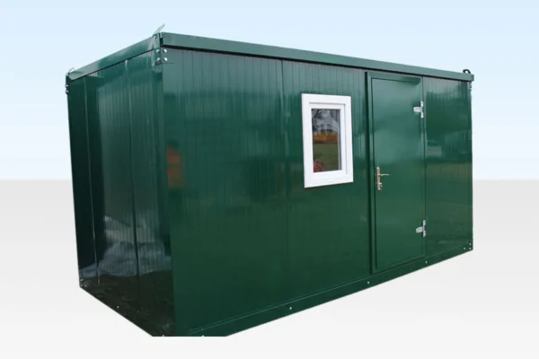 4.3m x 2.3m flat packed office cabin