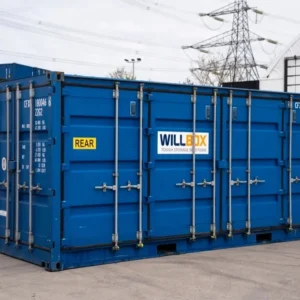 20ft open side/ full side access container