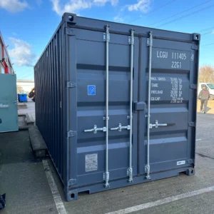 20ft shipping container (one trip) – blue