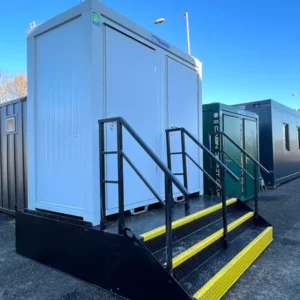 double mains toilet waste tank USA