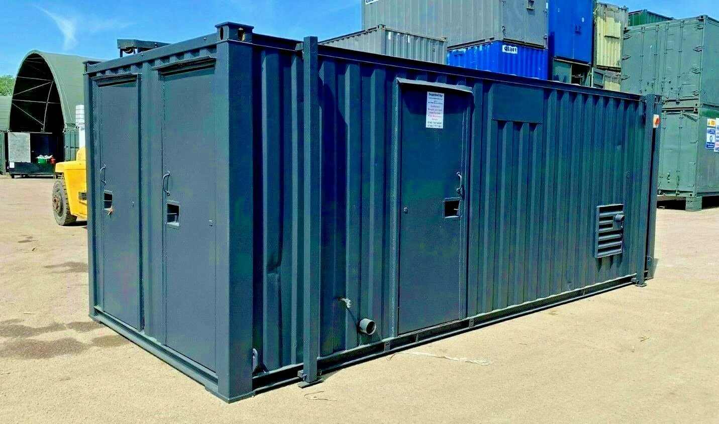 6 Steel Toilet Cabin USA
