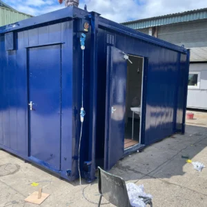 3+1 steel toilet cabin 16ft x 9ft