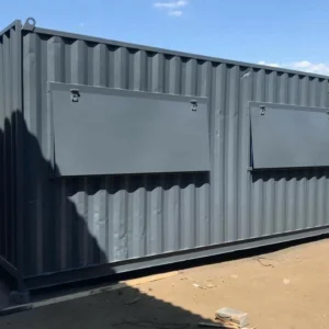 20ft x 8ft cladded food/drink outlet shipping container
