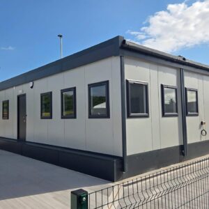 3 bay anti vandal modular building